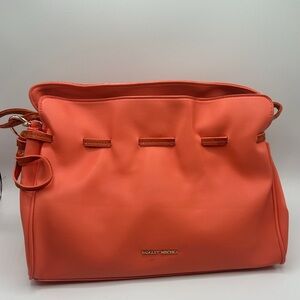 Badgley Mischka Solid Crossbody with Snakeskin Accents NWT